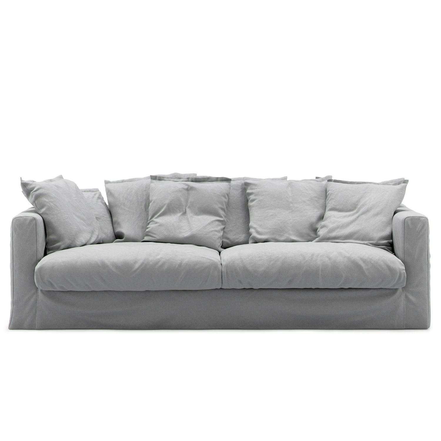 Le Grand Air Sofa 3-Seater Cotton, Light Grey 1 Le Grand Air Sofa 3-Seater Cotton, Light Grey