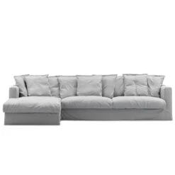 Le Grand Air Divan Left, Light Grey