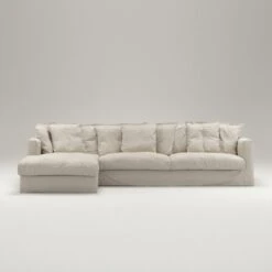 Le Grand Air Divan Left Linen, Natural Blonde -Maze Furni Shop decotique le grand air divan left linen 22