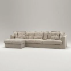 Le Grand Air Divan Left Linen, Savage Linen -Maze Furni Shop decotique le grand air divan left linen 26