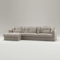 Le Grand Air Divan Left Linen, Future Grey -Maze Furni Shop decotique le grand air divan left linen 30
