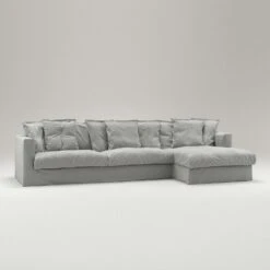Le Grand Air Divan Right Linen, Foggy Morning -Maze Furni Shop decotique le grand air divan right linen 10