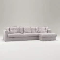 Le Grand Air Divan Right Linen, Misty Grey -Maze Furni Shop decotique le grand air divan right linen 18