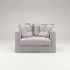 Le Grand Air Loveseat Linen, Misty Grey -Maze Furni Shop decotique le grand air loveseat linen 21