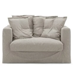 Le Grand Air Loveseat Linen, Future Grey