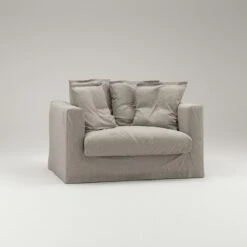 Le Grand Air Loveseat Linen, Future Grey -Maze Furni Shop decotique le grand air loveseat linen 42