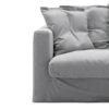 Le Grand Air Loveseat Upholstery Cotton, Light Grey