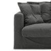 Le Grand Air Loveseat Upholstery Linen, Carbon Dust