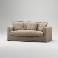 Le Grand Air Sofa 2-Seater Linen, Savage Linen -Maze Furni Shop decotique le grand air sofa 2 seater linen 24