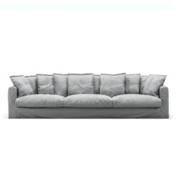Le Grand Air Sofa 5-Seater Cotton, Light Grey