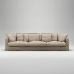 Le Grand Air Sofa 5-Seater Linen, Savage Linen 7 Le Grand Air Sofa 5-Seater Linen, Savage Linen -Maze Furni Shop decotique le grand air sofa 5 seater linen 23