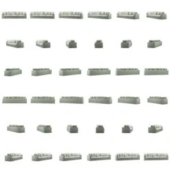 Le Grand Air Sofa 5-Seater Linen, Green Pear -Maze Furni Shop decotique le grand air sofa 5 seater linen 29