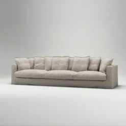 Le Grand Air Sofa 5-Seater Linen, Future Grey -Maze Furni Shop decotique le grand air sofa 5 seater linen 32
