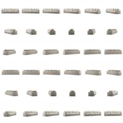 Le Grand Air Sofa 5-Seater Linen, Future Grey -Maze Furni Shop decotique le grand air sofa 5 seater linen 33