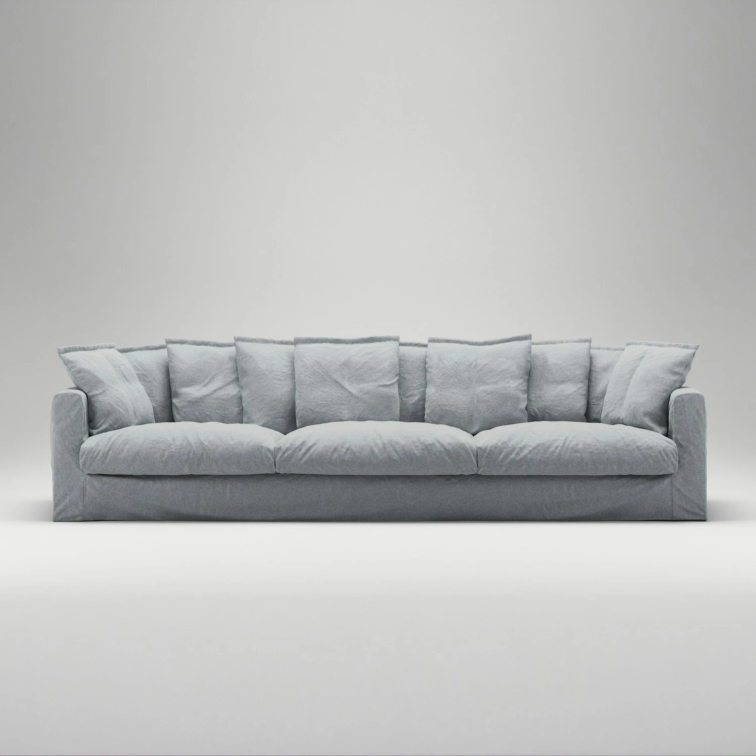Le Grand Air Sofa 5-Seater Linen, Nordic Sky 3 Le Grand Air Sofa 5-Seater Linen, Nordic Sky - Image 3