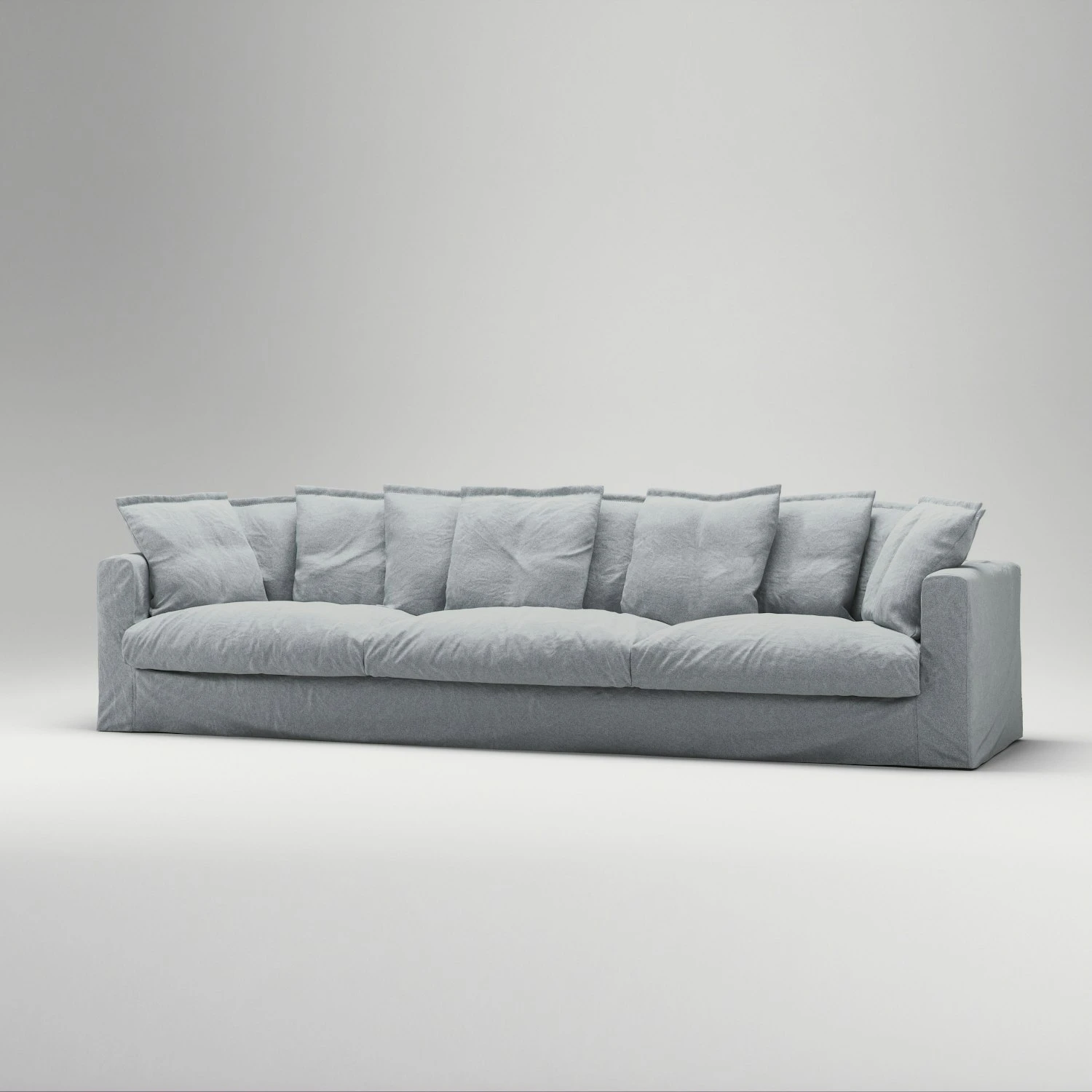 Le Grand Air Sofa 5-Seater Linen, Nordic Sky 4 Le Grand Air Sofa 5-Seater Linen, Nordic Sky - Image 4