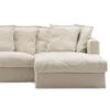 Le Grand Air Upholstery 3-Seater Divan Right, Beige
