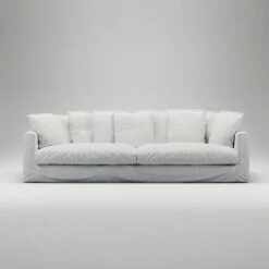 Le Grand Air XL Sofa 4-Seater Cotton, White 7 Le Grand Air XL Sofa 4-Seater Cotton, White -Maze Furni Shop decotique le grand air xl sofa 4 seater cotton 14