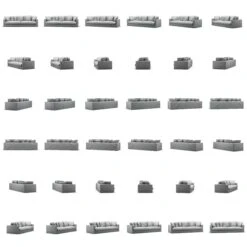 Le Grand Air XL Sofa 4-Seater Cotton, Light Grey 9 Le Grand Air XL Sofa 4-Seater Cotton, Light Grey -Maze Furni Shop decotique le grand air xl sofa 4 seater cotton 18