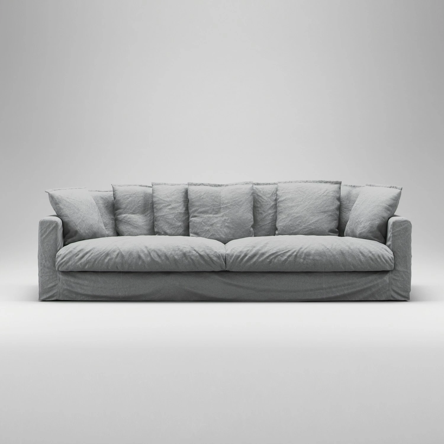Le Grand Air XL Sofa 4-Seater Cotton, Light Grey 3 Le Grand Air XL Sofa 4-Seater Cotton, Light Grey - Image 3