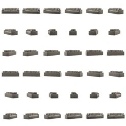 Le Grand Air XL Sofa 4-Seater Linen, Smokey Granite -Maze Furni Shop decotique le grand air xl sofa 4 seater linen 13