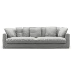 Le Grand Air XL Sofa 4-Seater Linen, Foggy Morning