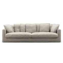Le Grand Air XL Sofa 4-Seater Linen, Future Grey