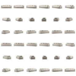 Le Grand Air XL Sofa 4-Seater Linen, Natural Blonde -Maze Furni Shop decotique le grand air xl sofa 4 seater linen 7