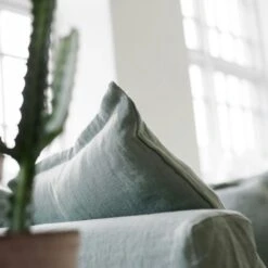 Le Grand Air Loveseat Linen, Smokey Granite -Maze Furni Shop decotique le grand sofa 3 seater linen 1 7