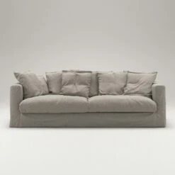 Le Grand Air Sofa 3-Seater Linen, Future Grey -Maze Furni Shop decotique le grand sofa 3 seater linen 44