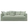Le Grand Air Sofa 3-Seater Linen, Green Pear