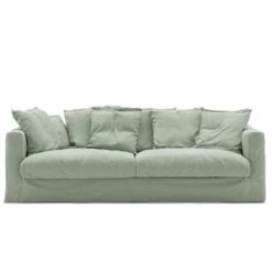 Le Grand Air Sofa 3-Seater Linen, Green Pear