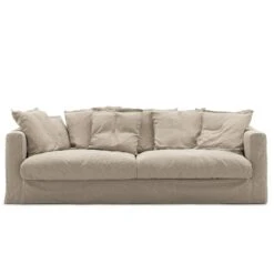 Le Grand Air Sofa 3-Seater Linen, Savage Linen