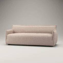 Le Petite 3-Seater Sofa, Pale Rose -Maze Furni Shop decotique le petite 3 seater sofa 14