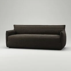 Le Petite 3-Seater Sofa, Dark Chocolate -Maze Furni Shop decotique le petite 3 seater sofa 40