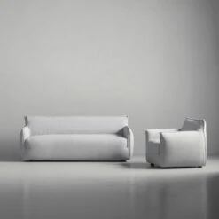 Le Petite 3-Seater Sofa, Pacific White -Maze Furni Shop decotique le petite 3 seater sofa 9