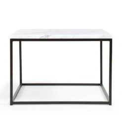 Marvelous Air 60x60 Cm, Carrara/Black