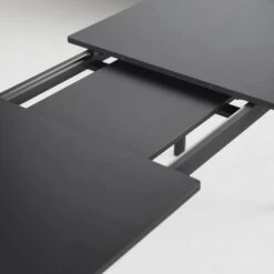 Milo C12 Dinner Table 180+40, Black -Maze Furni Shop decotique milo c12 dinner table 18040 nature 28