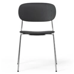 Note Chair Chrome, Black Oak