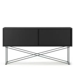 Vogue Media Furniture 136H, Antracit/2A/Black