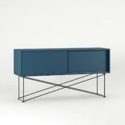 Vogue Media Furniture 136H, Darkblue/2DB/Black -Maze Furni Shop decotique vogue media furniture 136 with frame stand 40