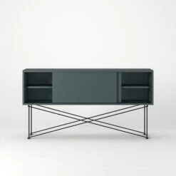 Vogue Media Furniture 136H, Grey/2G/Black -Maze Furni Shop decotique vogue media furniture 136 with frame stand 71