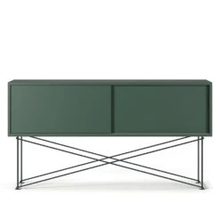 Vogue Media Furniture 136H, Green/2G/Black