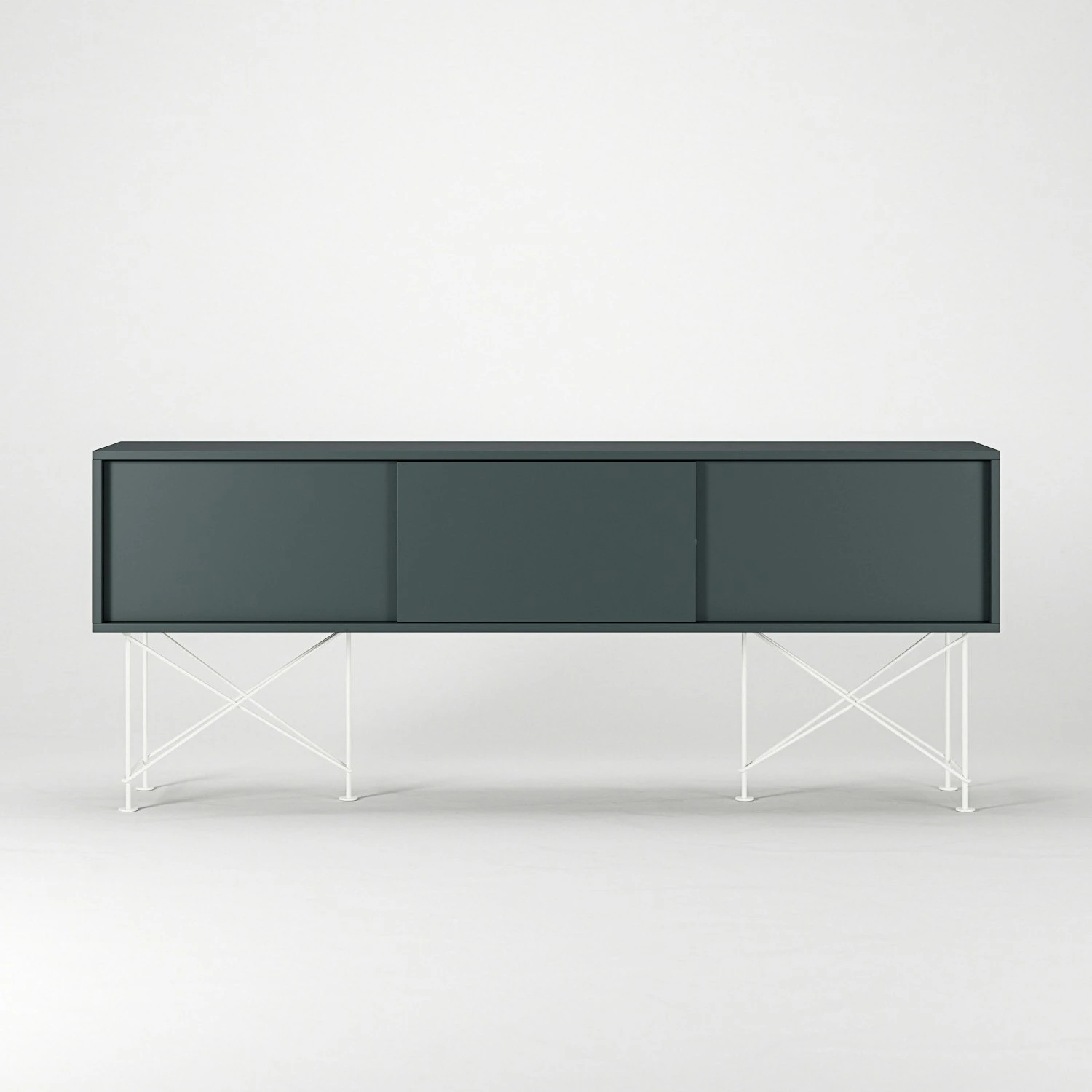 Vogue Media Furniture 180H, Grey/3G/White 2 Vogue Media Furniture 180H, Grey/3G/White - Image 2