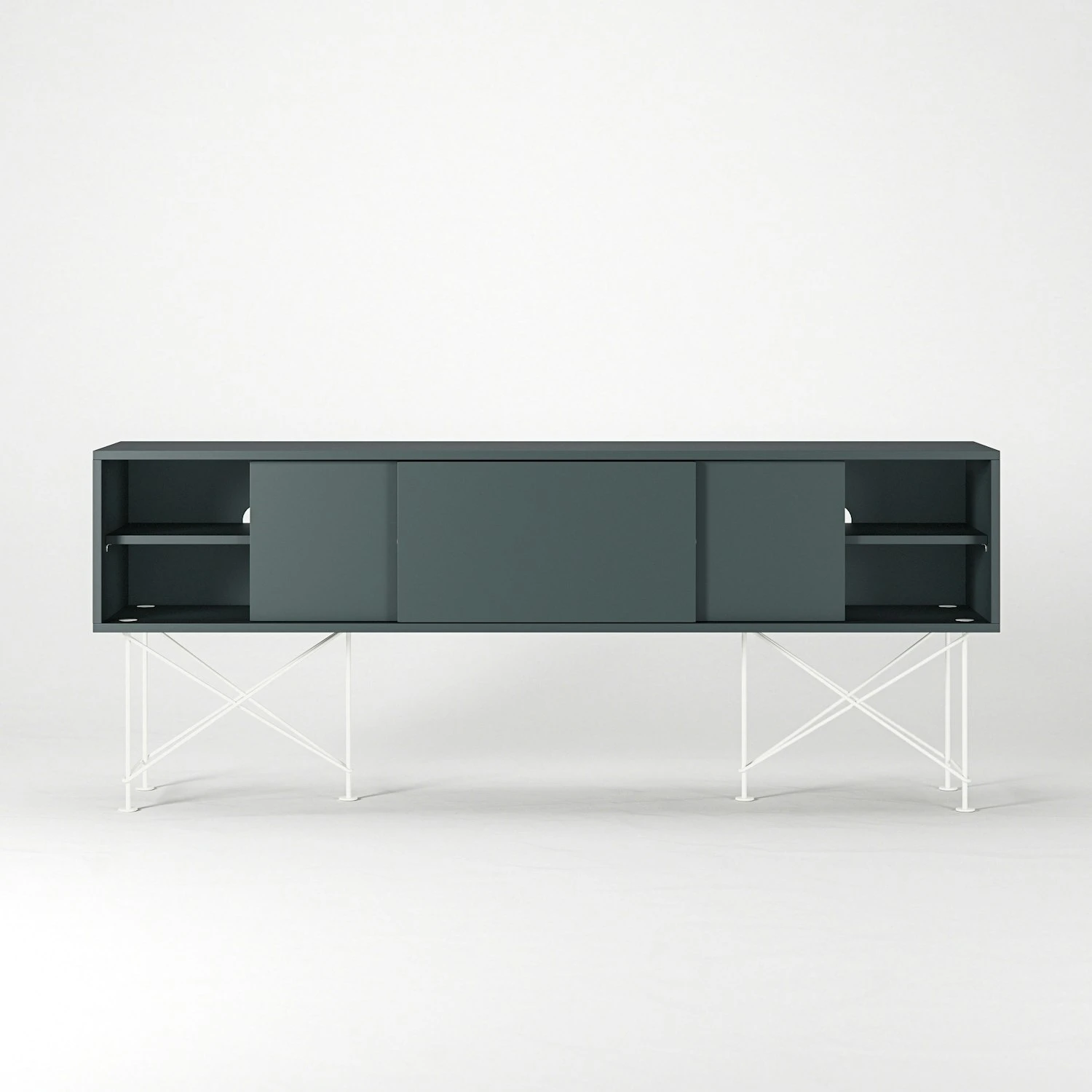 Vogue Media Furniture 180H, Grey/3G/White 6 Vogue Media Furniture 180H, Grey/3G/White - Image 6