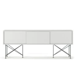 Vogue Media Furniture 180H, White/3W/Black