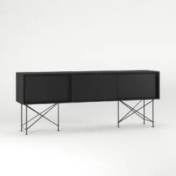 Vogue Media Furniture 180H, Antracit/3A/Black -Maze Furni Shop decotique vogue media furniture 180 with frame stand 34