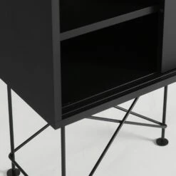 Vogue Media Furniture 180H, Antracit/3A/Black -Maze Furni Shop decotique vogue media furniture 180 with frame stand 35