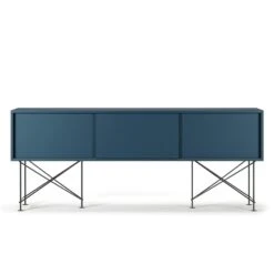 Vogue Media Furniture 180H, Darkblue/3DB/Black
