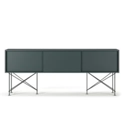 Vogue Media Furniture 180H, Grey/3G/Black